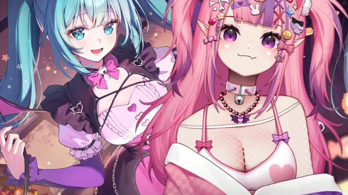 Ironmouse Rancang Kostum Halloween Hatsune Miku di Colorful Stage, Tanduk Iblis hingga Sayap Kelelawar Ungu