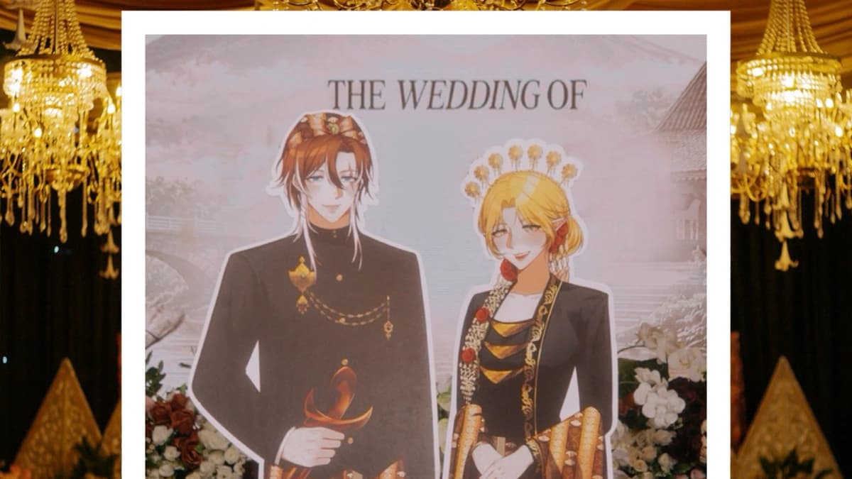 Pernikahan VTuber Indonesia: Azula Arken dan Shina Adelard Resmi Menikah di Dunia Nyata